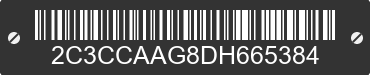 2013 CHRYSLER 300 2C3CCAAG8DH665384 VIN decoded