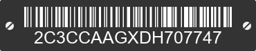 2013 CHRYSLER 300 2C3CCAAGXDH707747 VIN decoded
