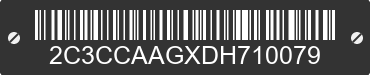 2013 CHRYSLER 300 2C3CCAAGXDH710079 VIN decoded