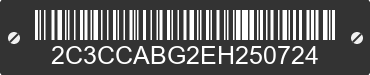 2014 CHRYSLER 300 2C3CCABG2EH250724 VIN decoded
