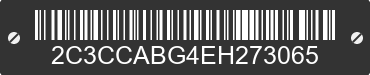 2014 CHRYSLER 300 2C3CCABG4EH273065 VIN decoded