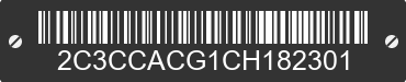 2012 CHRYSLER 300 2C3CCACG1CH182301 VIN decoded
