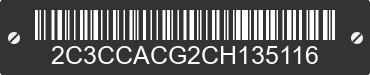 2012 CHRYSLER 300 2C3CCACG2CH135116 VIN decoded