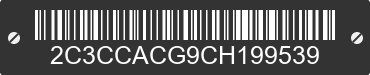 2012 CHRYSLER 300 2C3CCACG9CH199539 VIN decoded