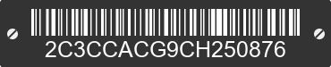 2012 CHRYSLER 300 2C3CCACG9CH250876 VIN decoded