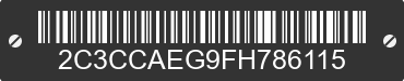 2015 CHRYSLER 300 2C3CCAEG9FH786115 VIN decoded