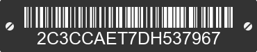 2013 CHRYSLER 300 2C3CCAET7DH537967 VIN decoded