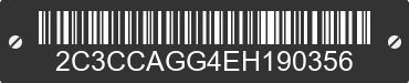 2014 CHRYSLER 300 2C3CCAGG4EH190356 VIN decoded