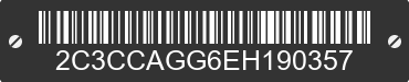 2014 CHRYSLER 300 2C3CCAGG6EH190357 VIN decoded