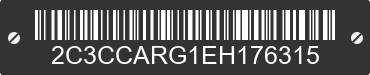 2014 CHRYSLER 300 2C3CCARG1EH176315 VIN decoded