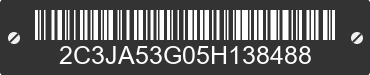 2005 CHRYSLER 300 2C3JA53G05H138488 VIN decoded