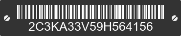 2009 CHRYSLER 300 2C3KA33V59H564156 VIN decoded