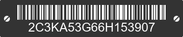 2006 CHRYSLER 300 2C3KA53G66H153907 VIN decoded