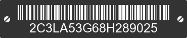 2008 CHRYSLER 300 2C3LA53G68H289025 VIN decoded