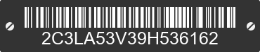2009 CHRYSLER 300 2C3LA53V39H536162 VIN decoded