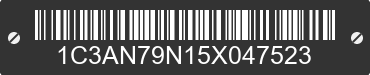 2005 CHRYSLER Crossfire 1C3AN79N15X047523 VIN decoded