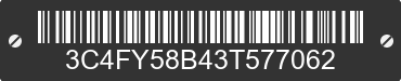 2003 CHRYSLER PT Cruiser 3C4FY58B43T577062 VIN decoded