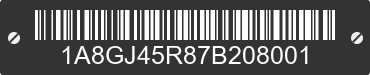 2007 CHRYSLER Town and Country 1A8GJ45R87B208001 VIN decoded