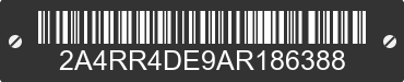 2010 CHRYSLER Town and Country 2A4RR4DE9AR186388 VIN decoded