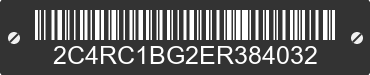 2014 CHRYSLER Town and Country 2C4RC1BG2ER384032 VIN decoded