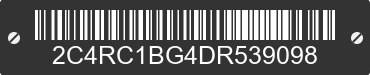 2013 CHRYSLER Town and Country 2C4RC1BG4DR539098 VIN decoded