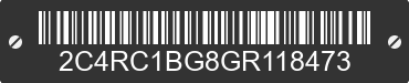 2016 CHRYSLER Town and Country 2C4RC1BG8GR118473 VIN decoded