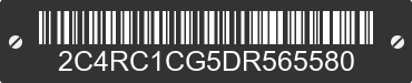 2013 CHRYSLER Town and Country 2C4RC1CG5DR565580 VIN decoded