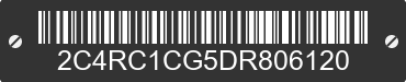 2013 CHRYSLER Town and Country 2C4RC1CG5DR806120 VIN decoded