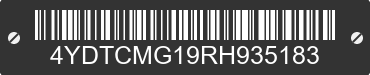 2024 COLEMAN Coleman 4YDTCMG19RH935183 VIN decoded