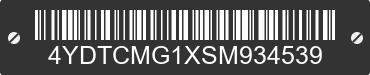 2025 COLEMAN Coleman 4YDTCMG1XSM934539 VIN decoded