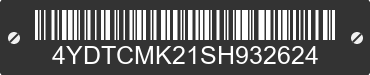 2025 COLEMAN Coleman 4YDTCMK21SH932624 VIN decoded