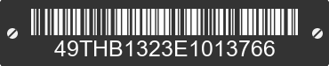 2014 CONTRACT MANUFACTURER CONTRACT MANUFACTURER 49THB1323E1013766 VIN decoded