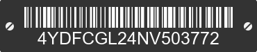 2022 COUGAR Cougar 4YDFCGL24NV503772 VIN decoded