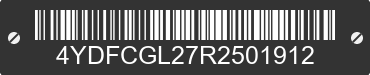 2024 COUGAR Cougar 4YDFCGL27R2501912 VIN decoded