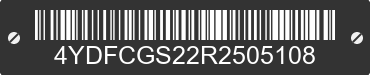 2024 COUGAR Cougar 4YDFCGS22R2505108 VIN decoded