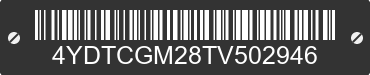 2026 COUGAR Cougar 4YDTCGM28TV502946 VIN decoded