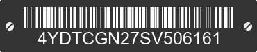 2025 COUGAR Cougar 4YDTCGN27SV506161 VIN decoded