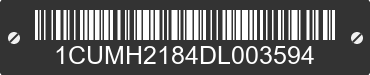 2013 CUSHMAN Haulster 1CUMH2184DL003594 VIN decoded
