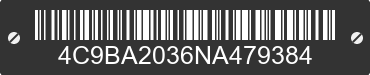 2022 CUSTOM METAL PROJECTS 500 4C9BA2036NA479384 VIN decoded