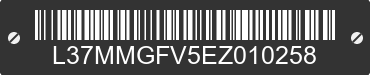 2014 DAIX 1st Generation L37MMGFV5EZ010258 VIN decoded