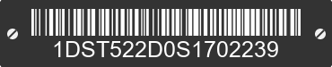 2025 DITCH WITCH VT12 1DST522D0S1702239 VIN decoded