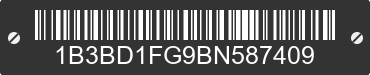2011 DODGE Avenger 1B3BD1FG9BN587409 VIN decoded
