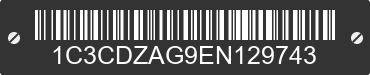 2014 DODGE Avenger 1C3CDZAG9EN129743 VIN decoded