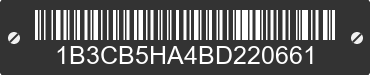 2011 DODGE Caliber 1B3CB5HA4BD220661 VIN decoded