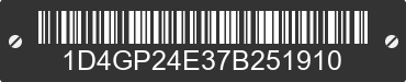 2007 DODGE Caravan/Grand Caravan 1D4GP24E37B251910 VIN decoded