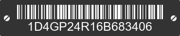 2006 DODGE Caravan/Grand Caravan 1D4GP24R16B683406 VIN decoded