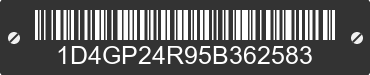 2005 DODGE Caravan/Grand Caravan 1D4GP24R95B362583 VIN decoded