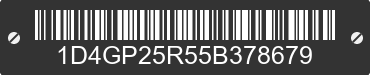 2005 DODGE Caravan/Grand Caravan 1D4GP25R55B378679 VIN decoded