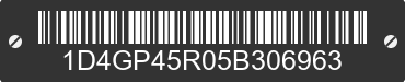 2005 DODGE Caravan/Grand Caravan 1D4GP45R05B306963 VIN decoded