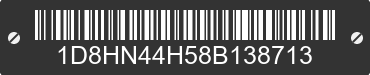 2008 DODGE Caravan/Grand Caravan 1D8HN44H58B138713 VIN decoded